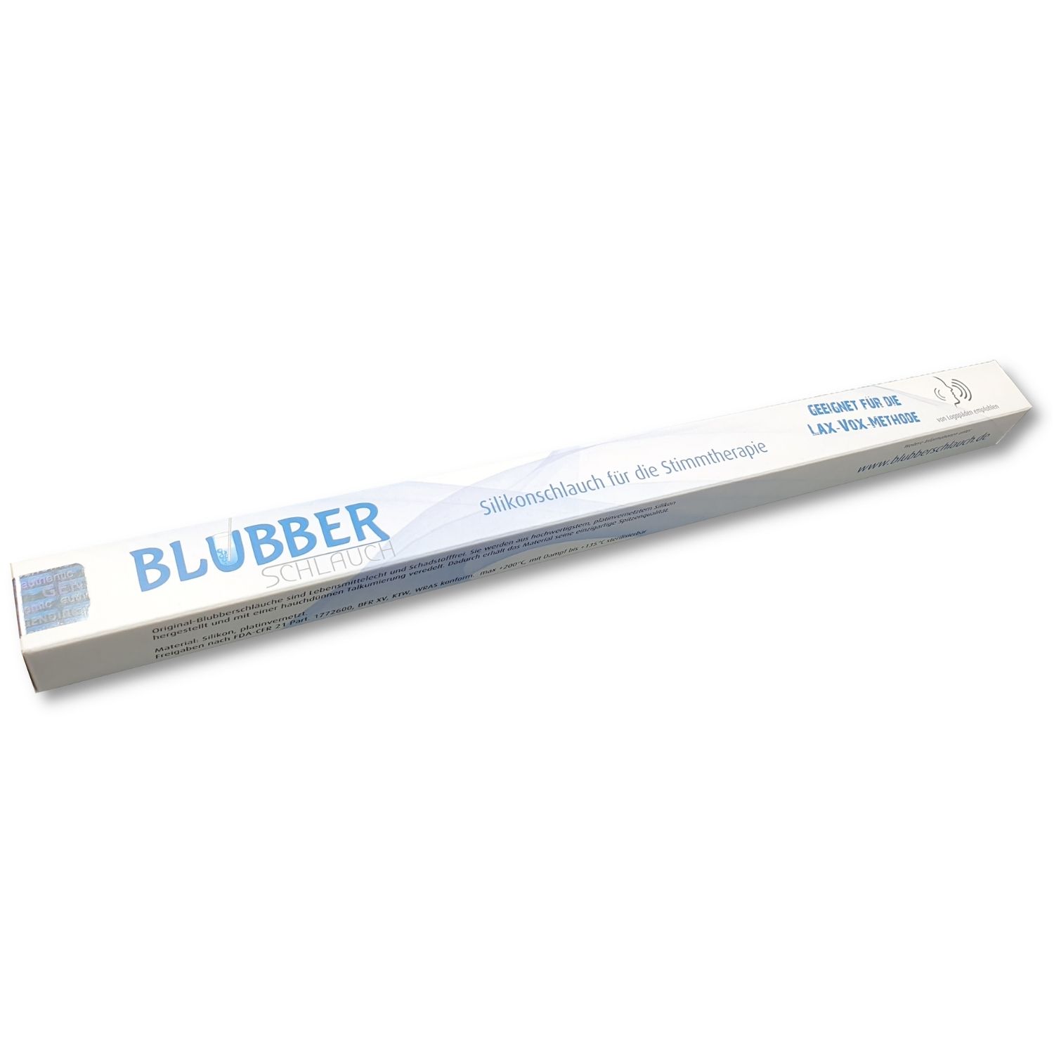 Blubberschlauch – Silikonschlauch für die Stimmtherapie